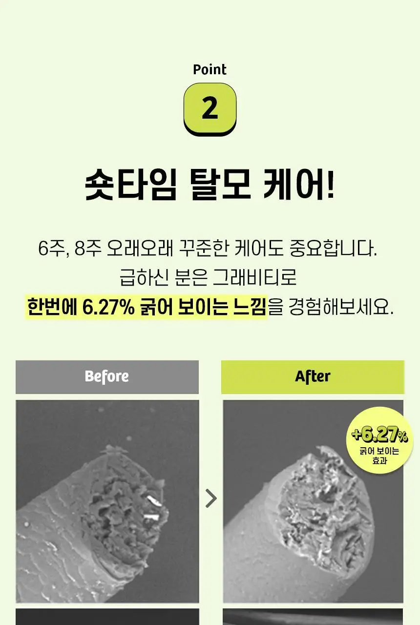 [카이스트특허기술] 그래비티 헤어리프팅 샴푸 엑스트라스트롱 475ml+475ml 리필 기획(+30ml 2개 증정) 상세페이지 27